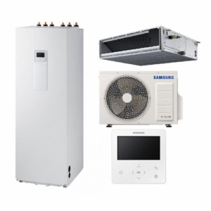Aerotermia SAMSUNG ClimateHub TDM Plus 260L + Conducto Medio 9 kW
