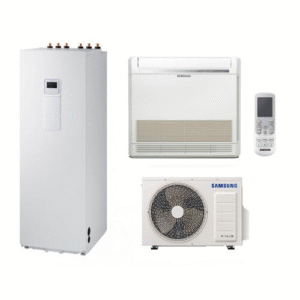 Aerotermia SAMSUNG ClimateHub TDM Plus - 200L + Consola Suelo 3,6 kW